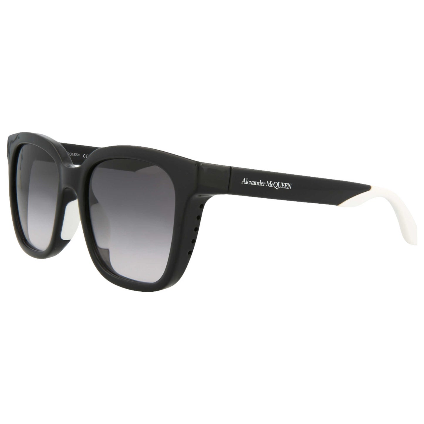 Front view of Alexander McQueen Core Women's Sunglasses AM0295SK-30009872-002