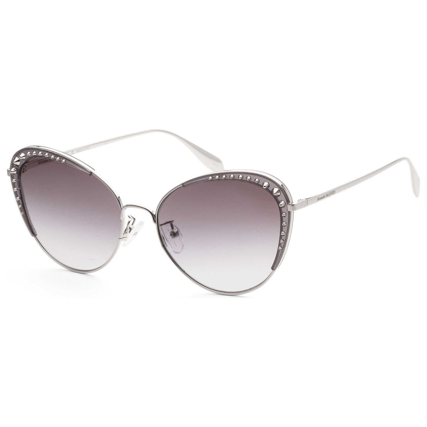 Front view of Alexander McQueen Fashion Women's Sunglasses AM0310S-001-59