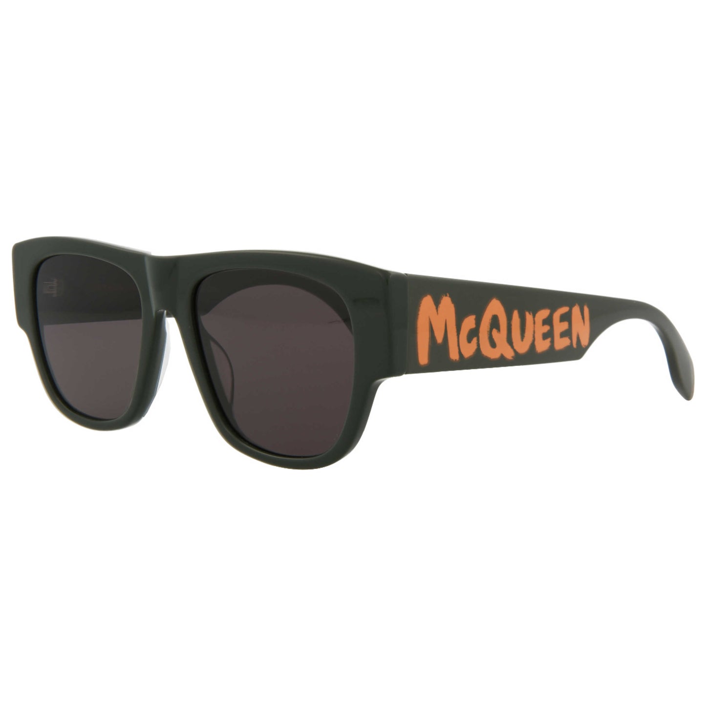 Front view of Alexander McQueen Core Men's Sunglasses AM0328S-30011474-003