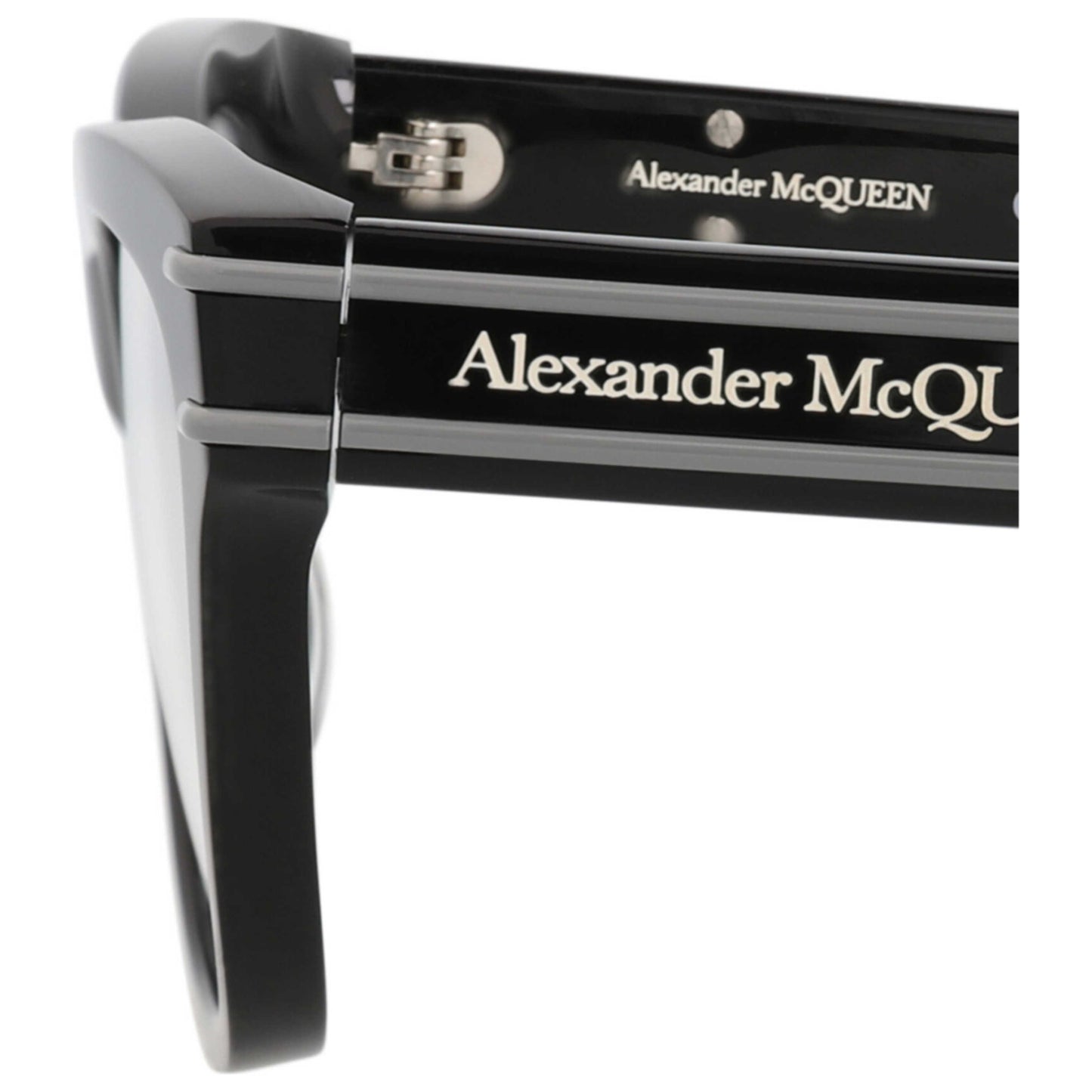 Alexander McQueen Women's Eyeglasses AM0401O-30014348-001 - Image #8