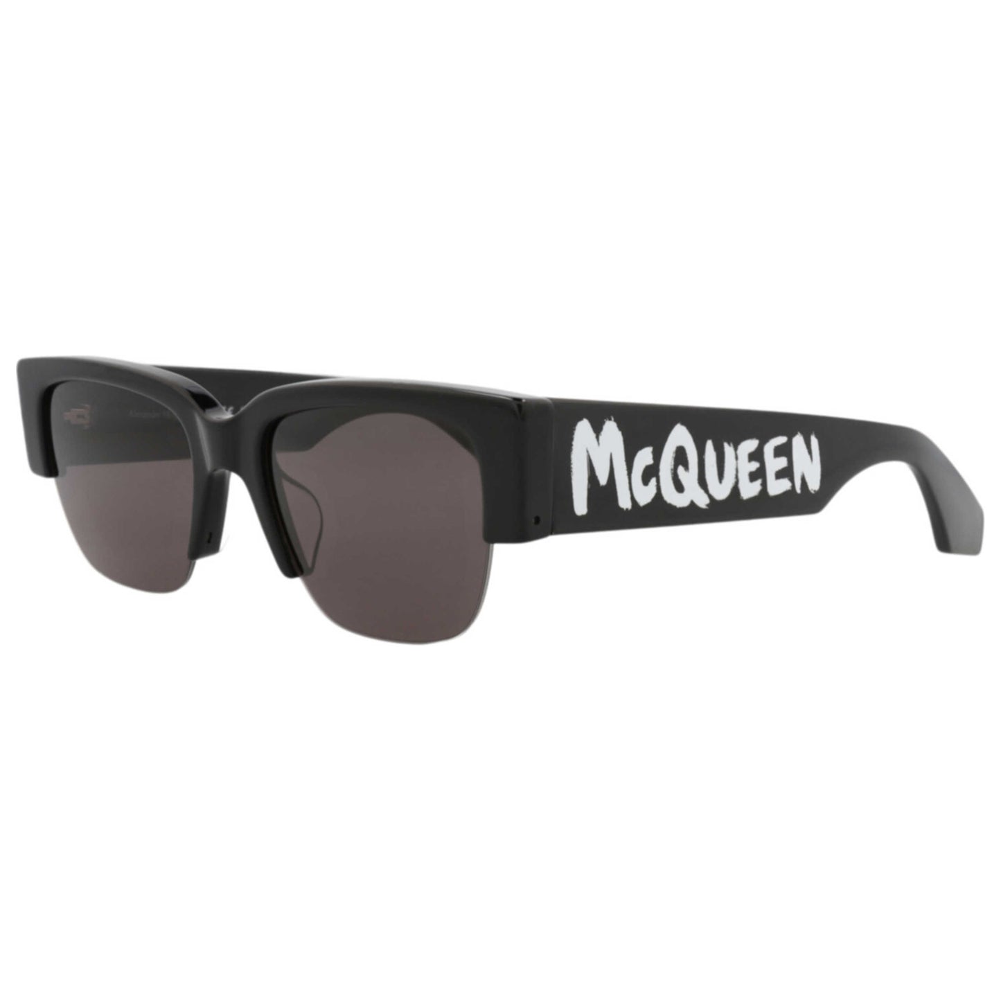 Front view of Alexander McQueen Unisex Sunglasses AM0405S-30014336-001