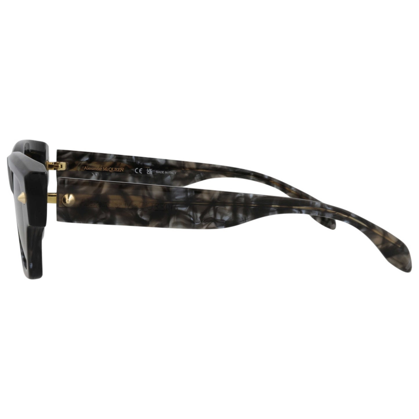 Alexander McQueen Fashion Men's Sunglasses AM0409S-30014340004 - Image #3