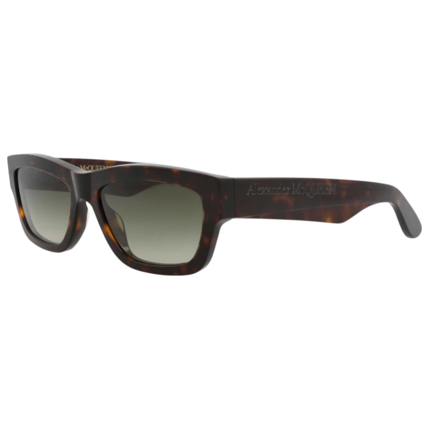 Front view of Alexander McQueen Unisex Sunglasses AM0419S-30014614-002
