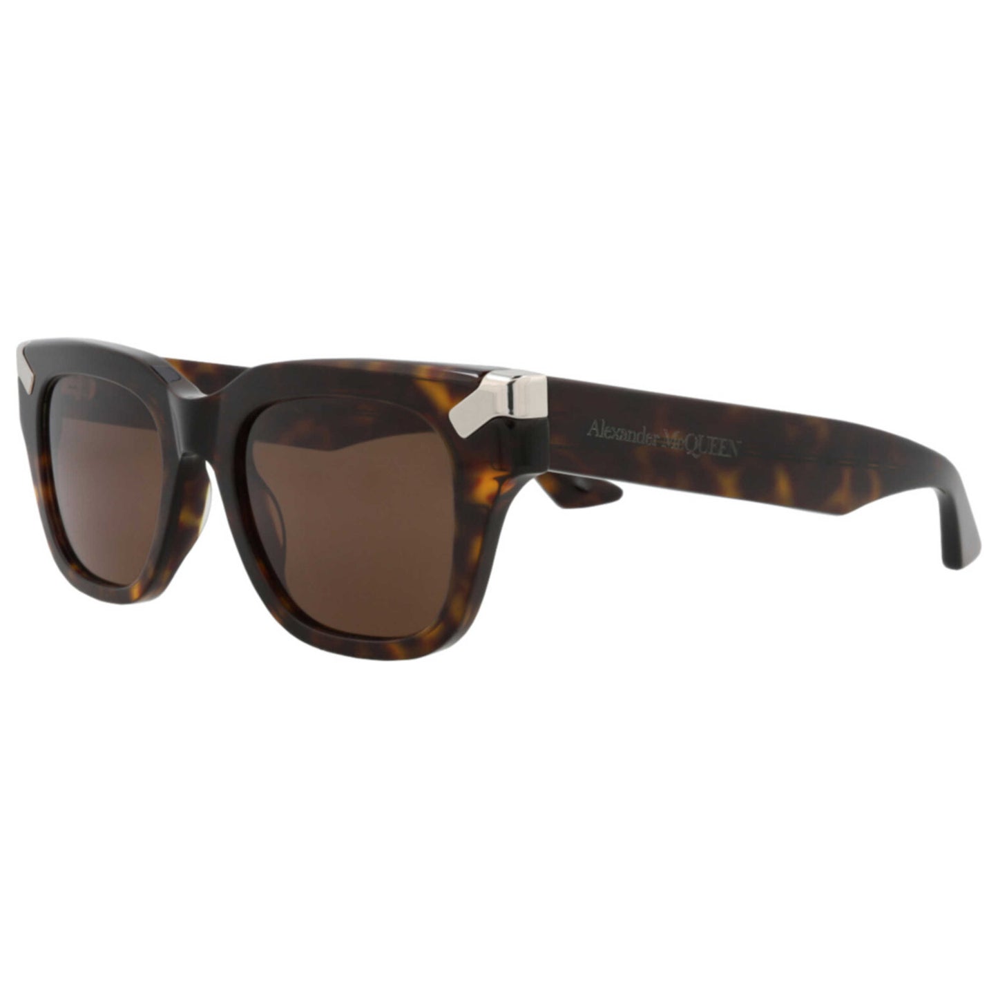 Front view of Alexander McQueen Men's Sunglasses AM0439S-30015176-003
