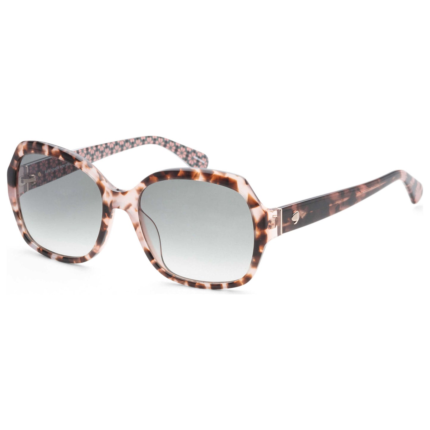 Front view of Kate Spade Amberlynn Women's Sunglasses AMBERLYNN-S-MAP-57