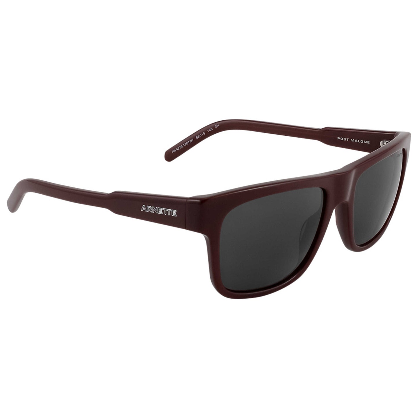 Front view of Arnette Post Malone Unisex Sunglasses AN4279-120787-55