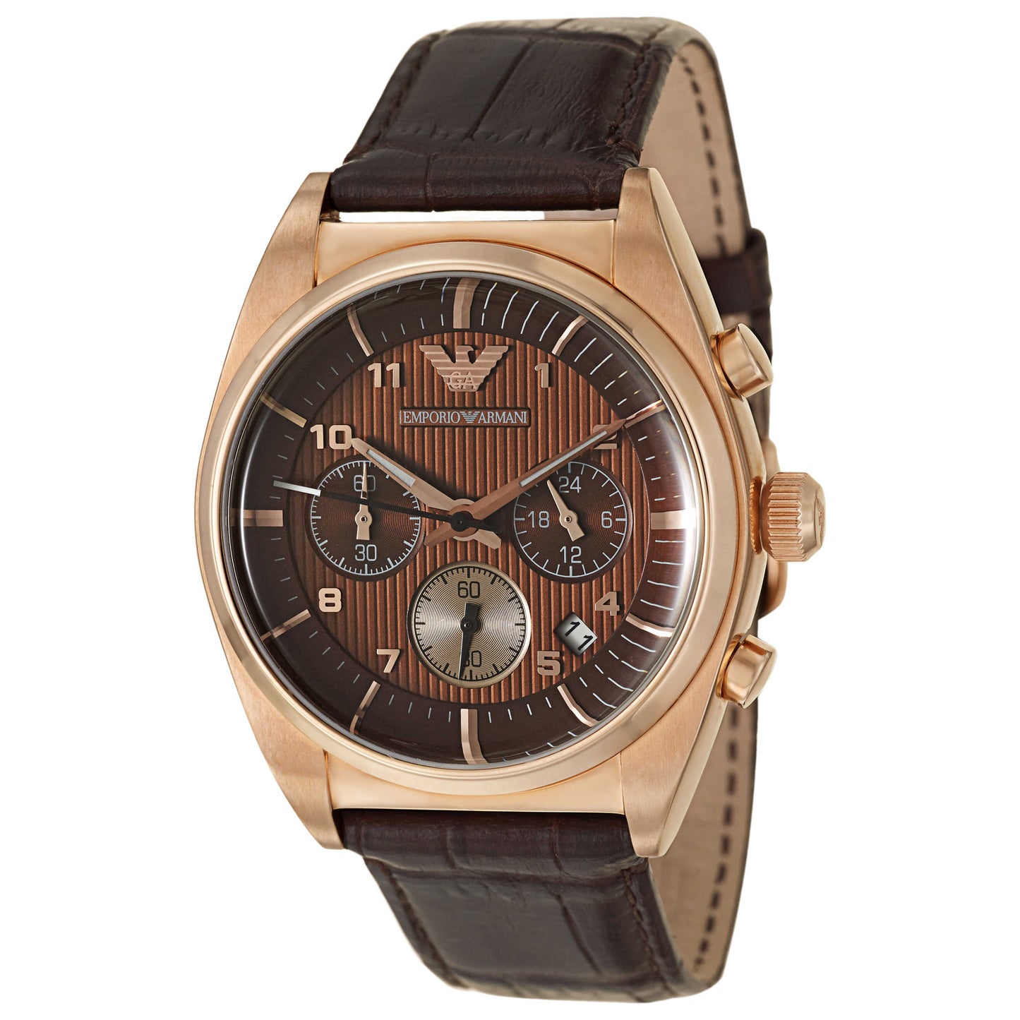 Front view of Emporio Armani Classic Men's Quartz Watch AR0371