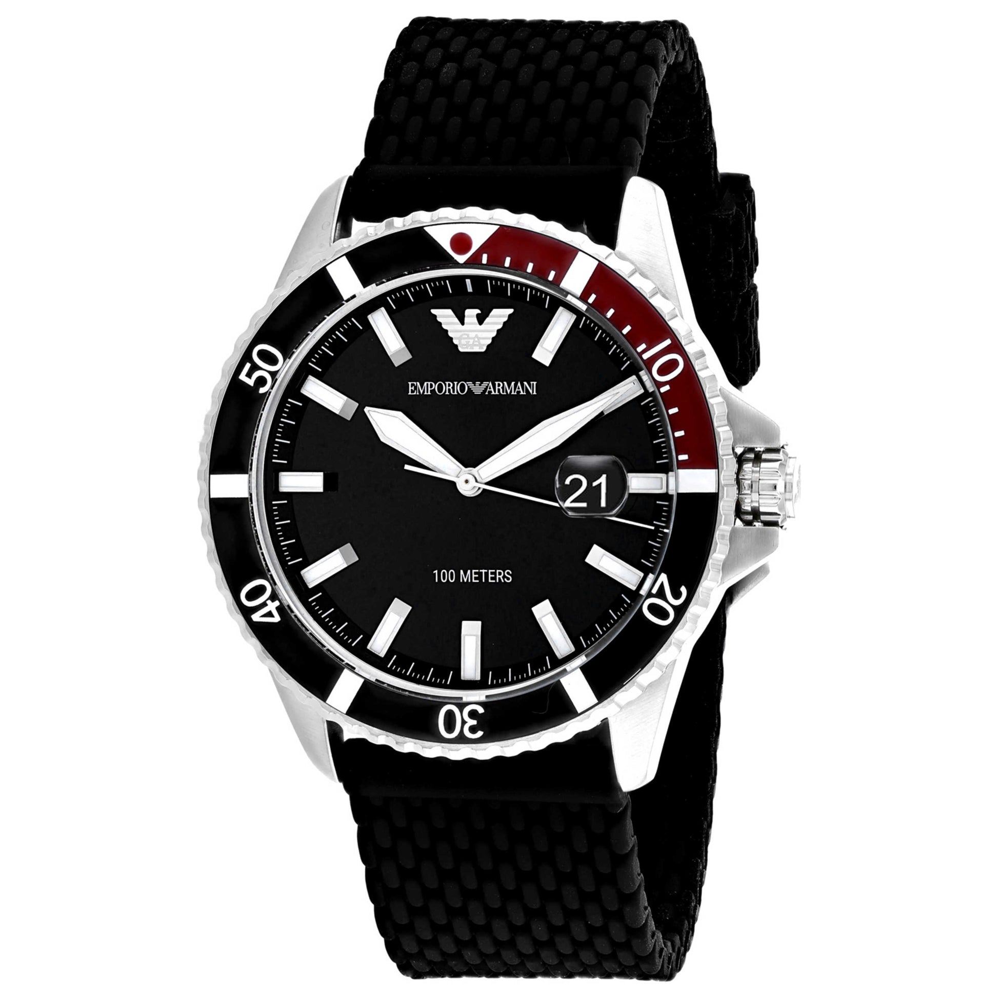 Front view of Armani Classic Men's Quartz Watch AR11341