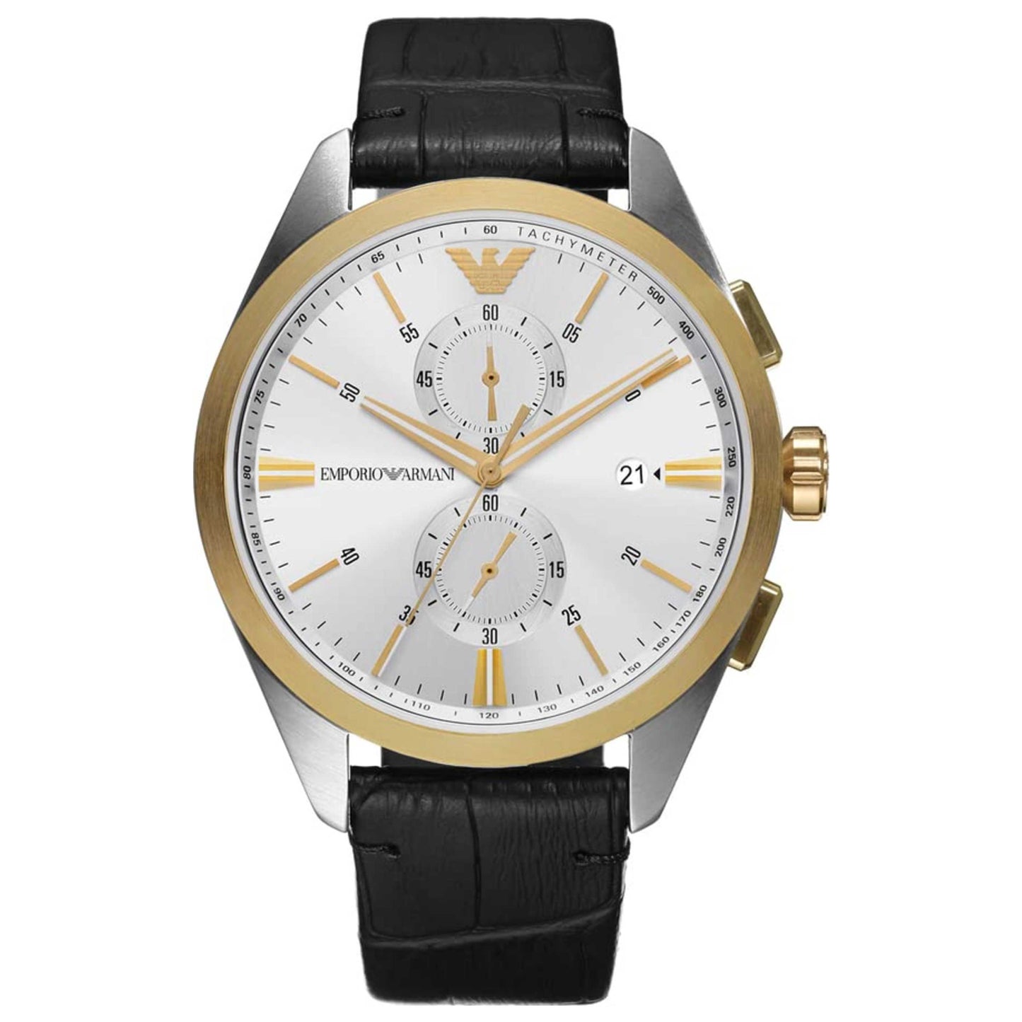 Front view of Emporio Armani Classic Men's Quartz Watch AR11498