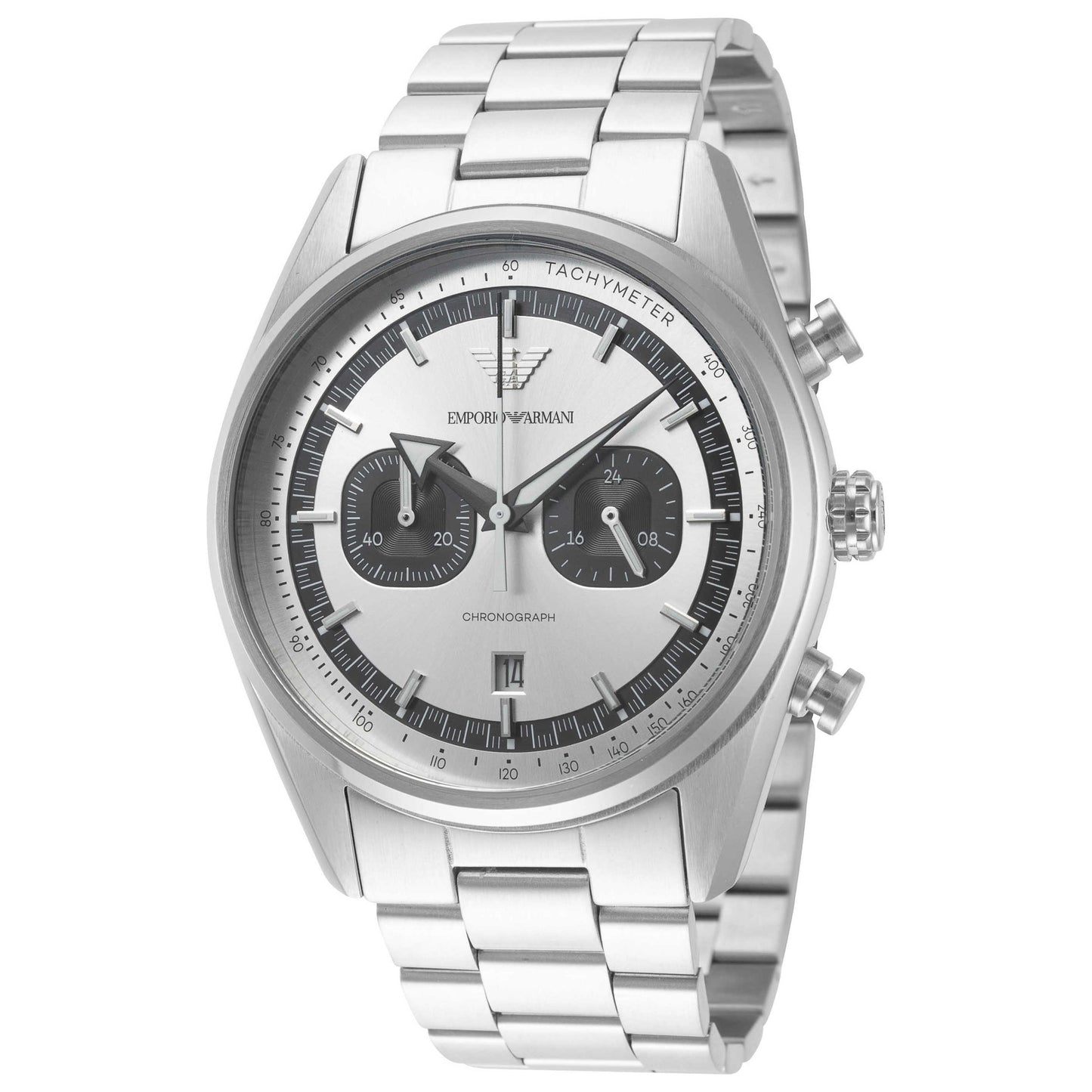 Front view of Emporio Armani Racer Men's Quartz Watch AR11636