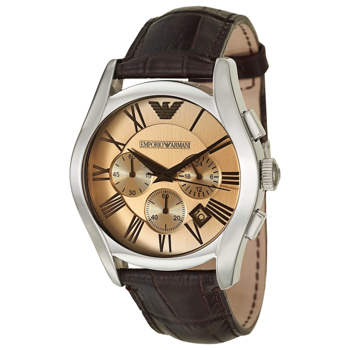 Front view of Emporio Armani Classic Men's Quartz Watch AR1634