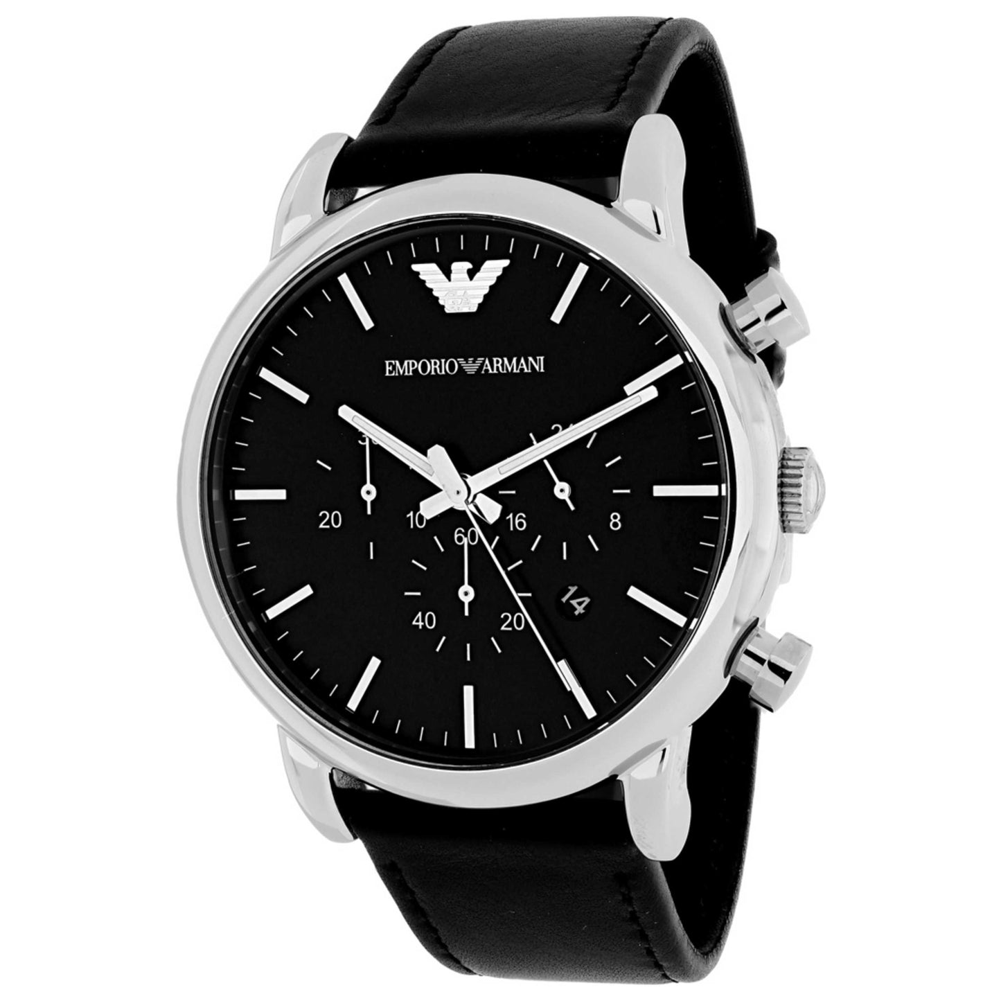 Front view of Emporio Armani Classic Men's Quartz Watch AR1828