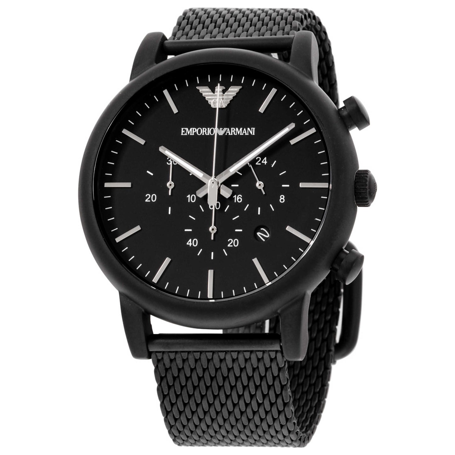Front view of Emporio Armani Luigi Men's Quartz Watch AR1968