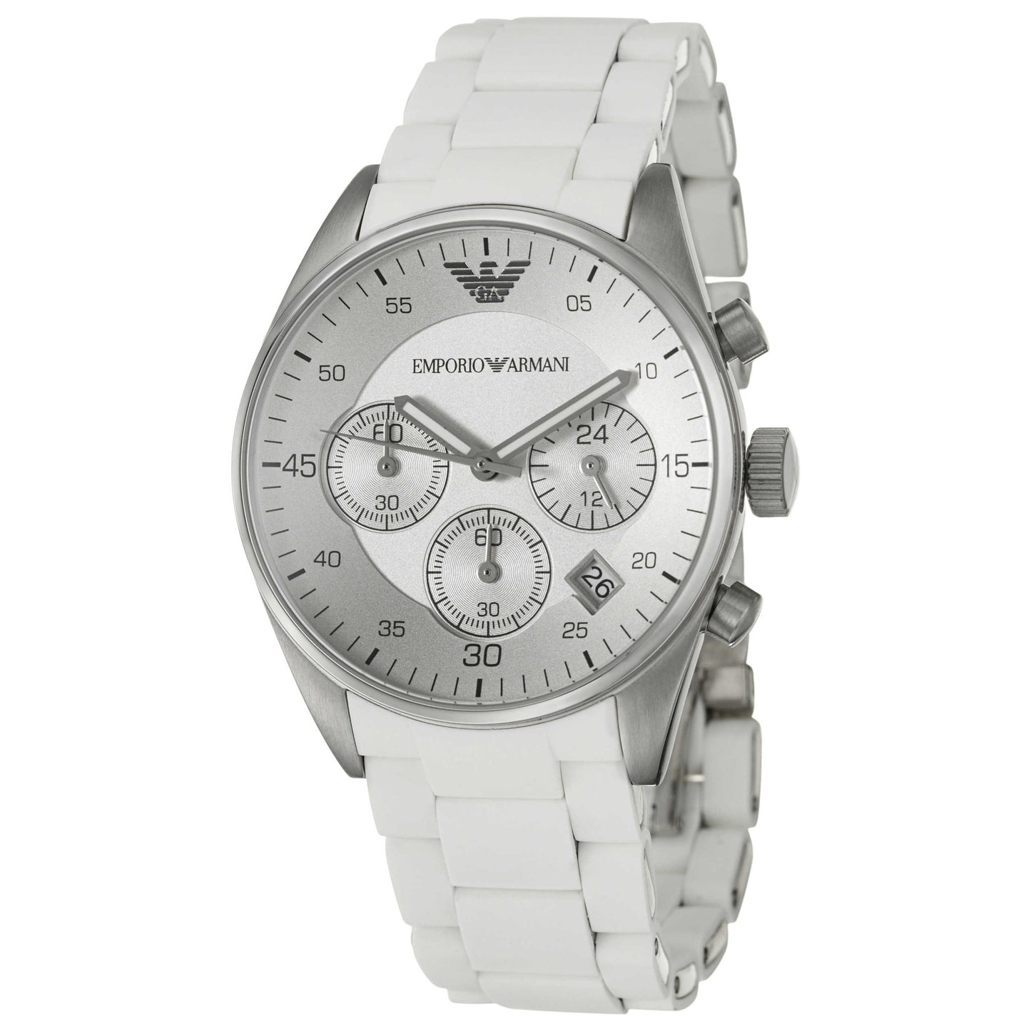 Front view of Emporio Armani Sportivo Women's Quartz Watch AR5867