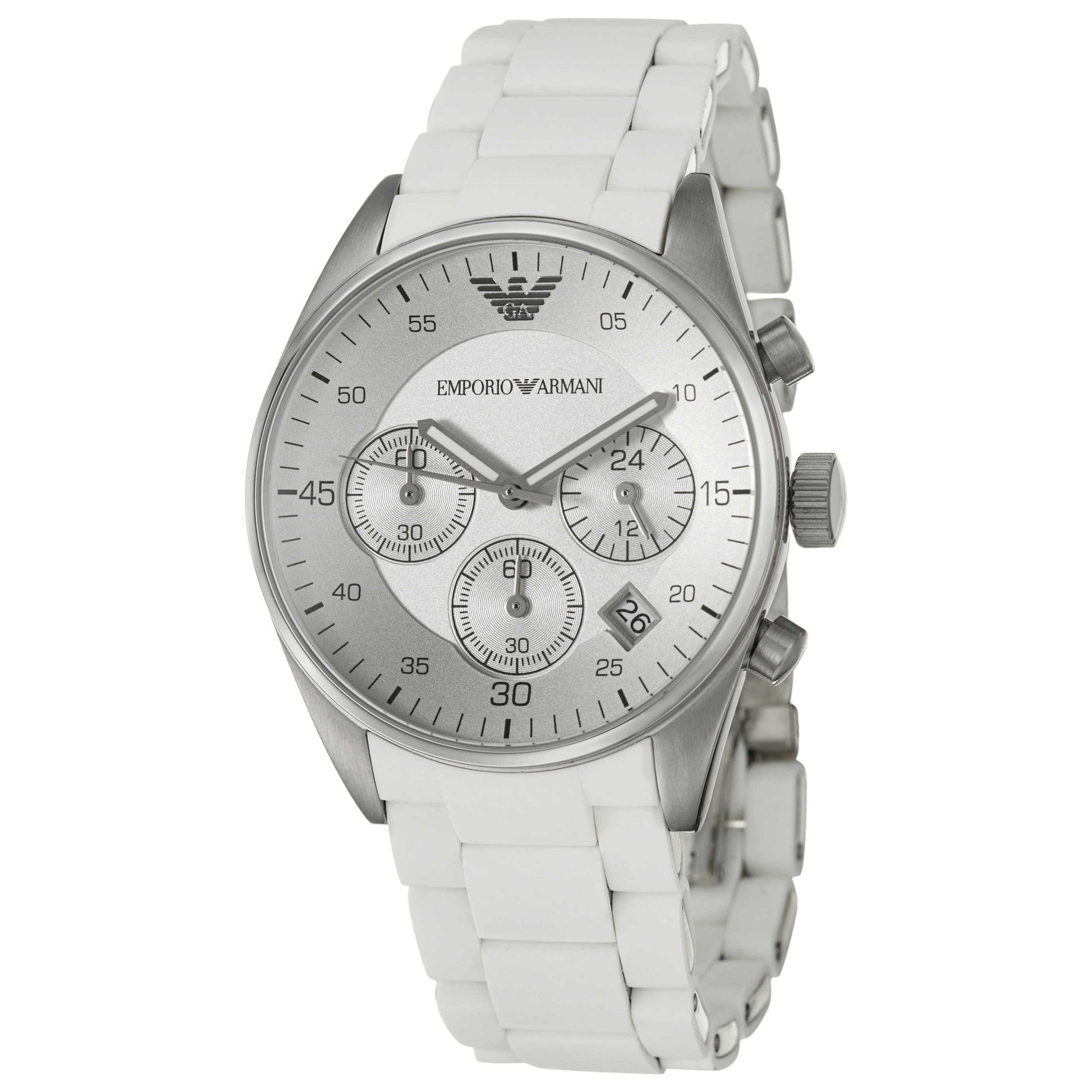 Front view of Emporio Armani Sportivo Women's Quartz Watch AR5867