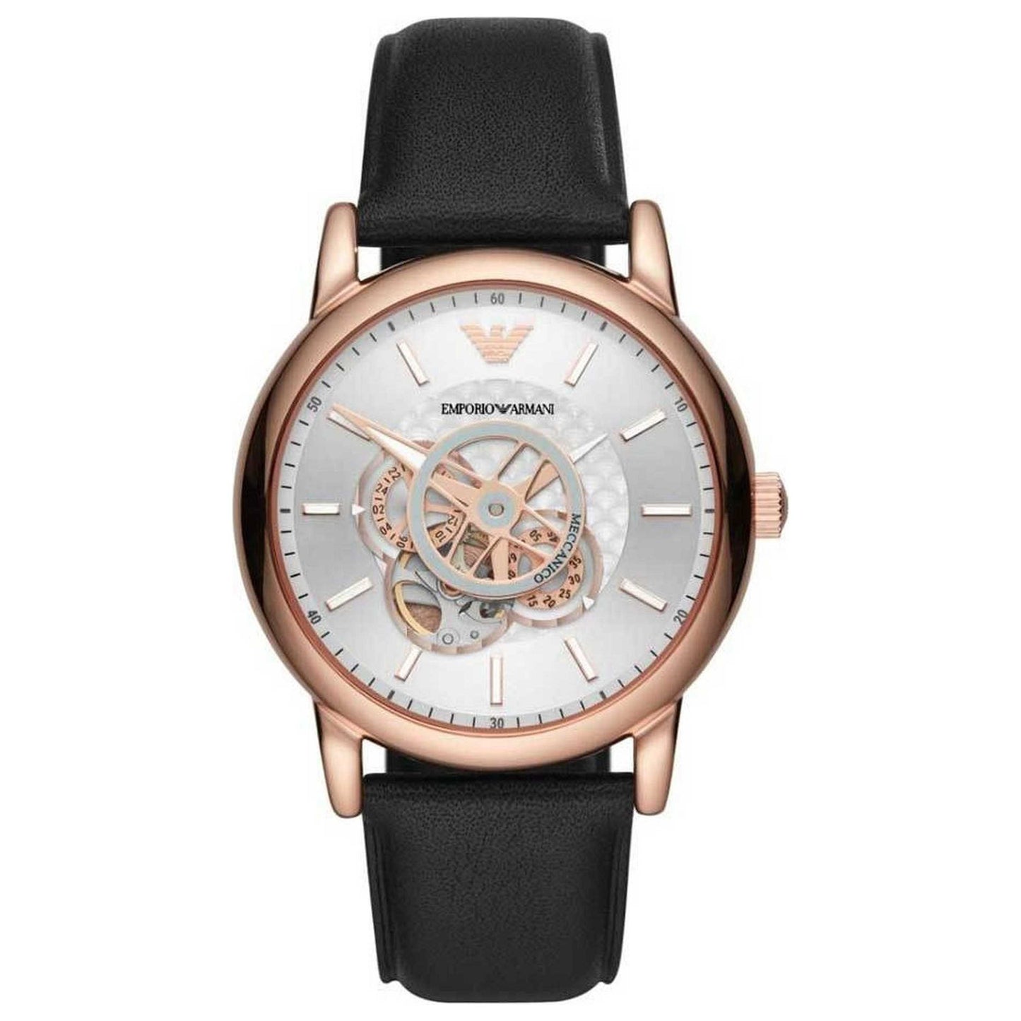 Front view of Emporio Armani Luigi Men's Automatic Watch AR60013