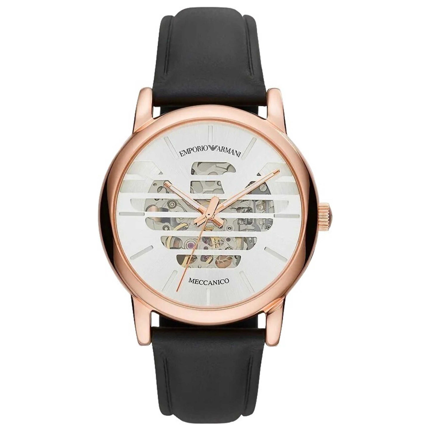 Front view of Emporio Armani Luigi Men's Automatic Watch AR60031