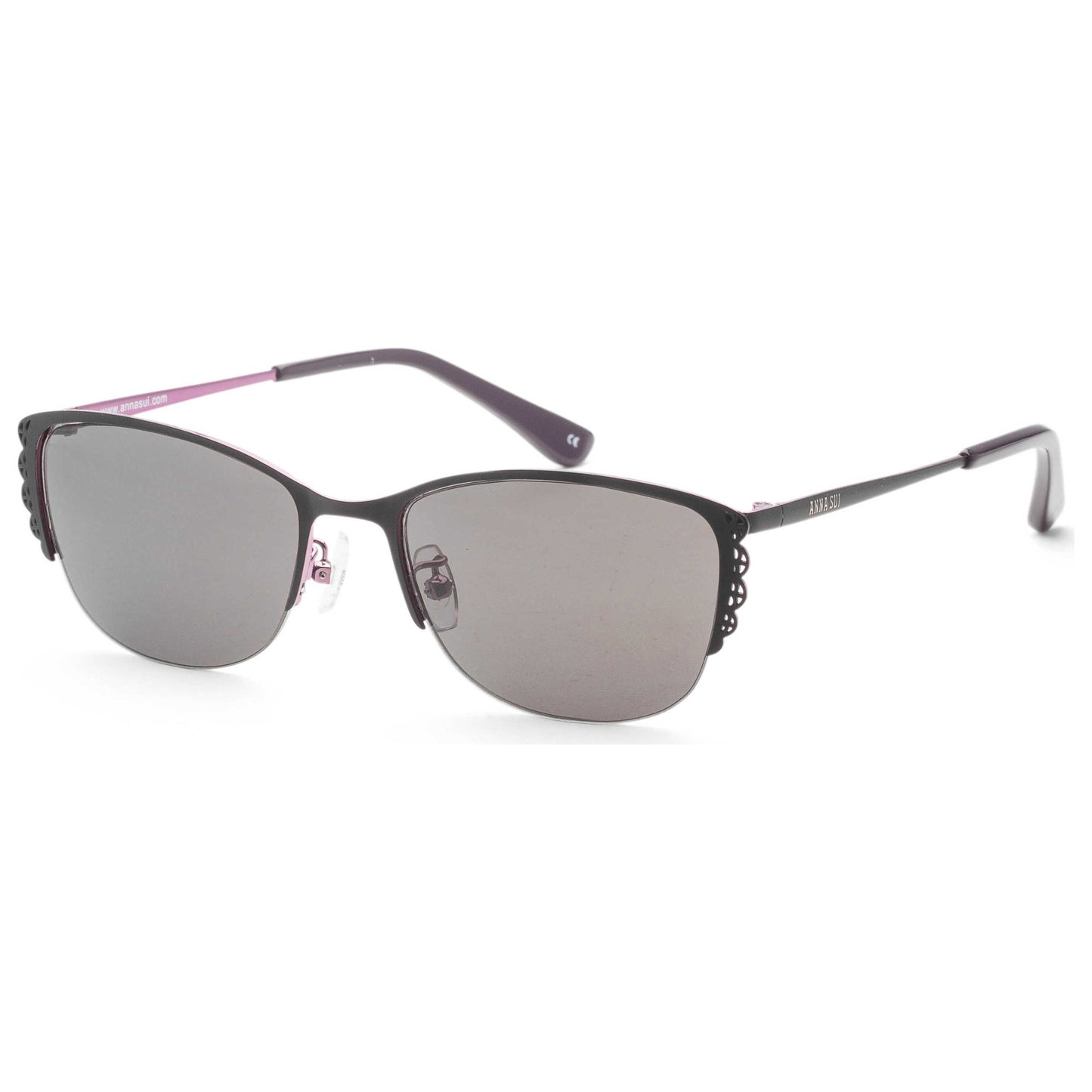 Front view of Anna Sui Women's Sunglasses AS270-1A-001-53