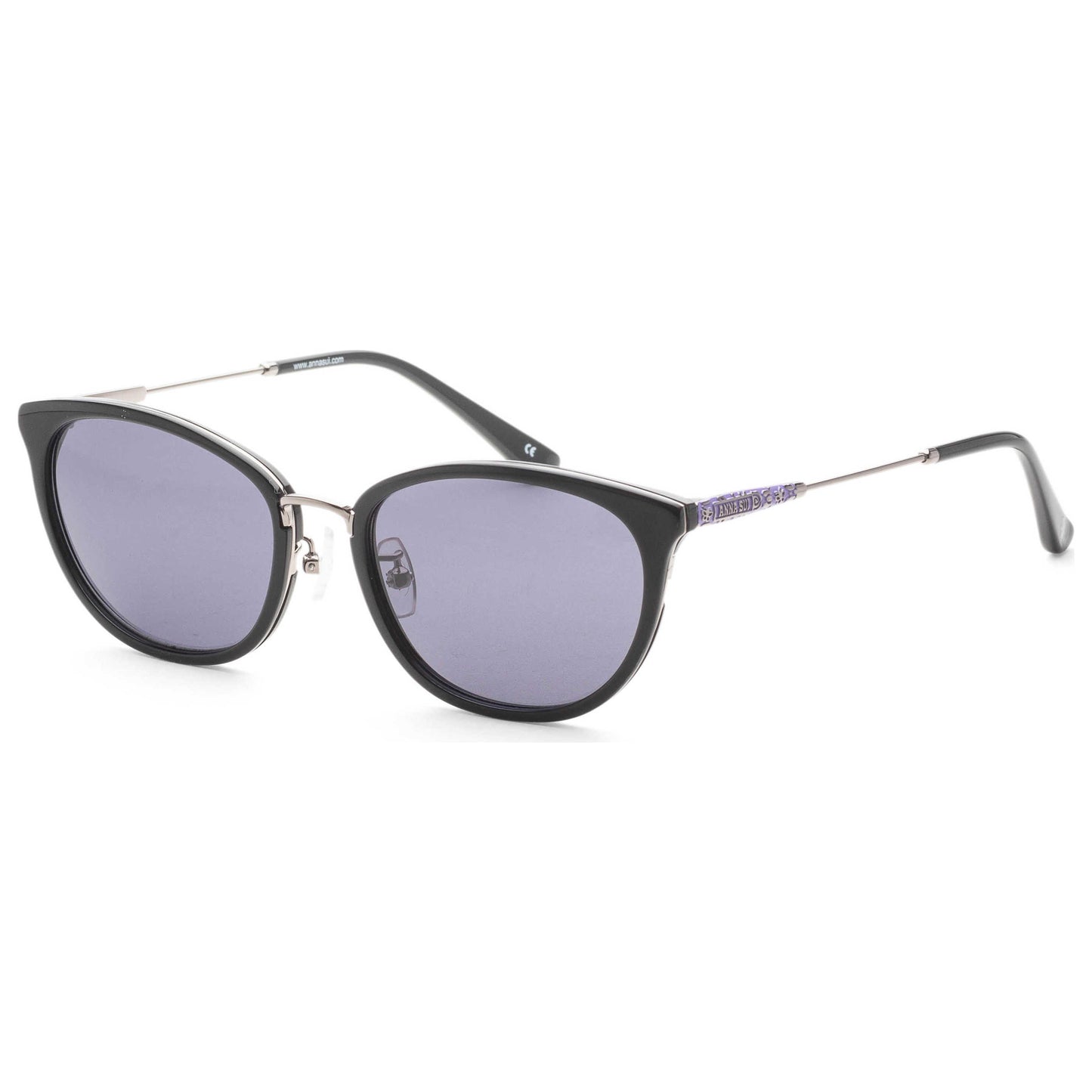 Front view of Anna Sui Women's Sunglasses AS5089-1A-001-53