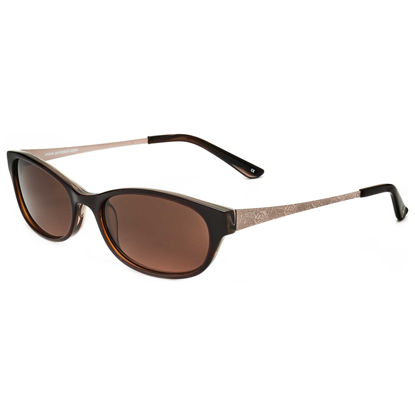 Front view of Anna Sui Women's Sunglasses AS566AS-163-53