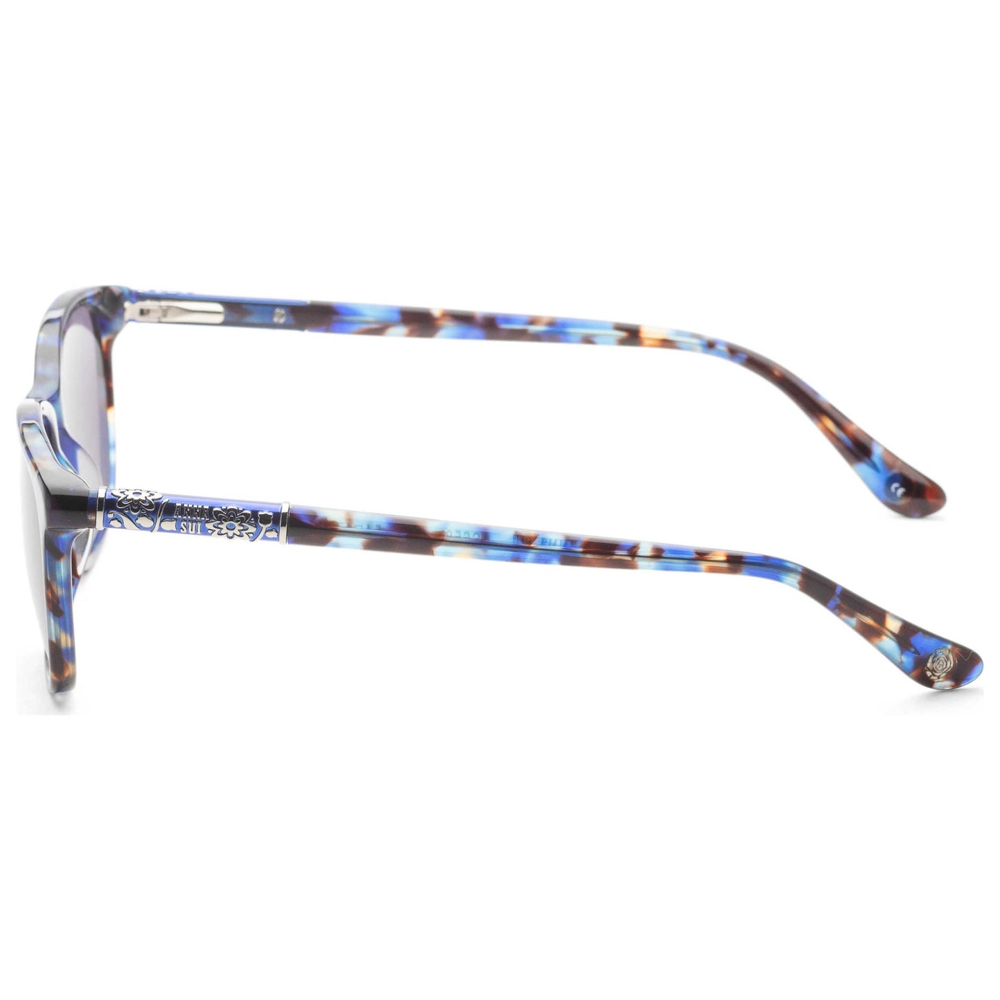 Left view of Anna Sui Women's Sunglasses AS658AS-603-54