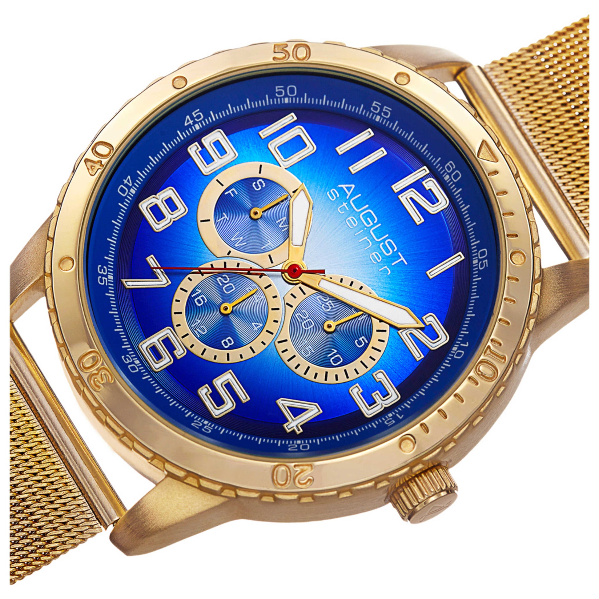 August Steiner Classic Men's Quartz Watch AS8115YG - Image #5