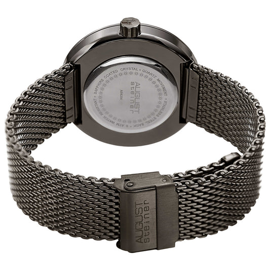 August Steiner Men's Quartz Watch AS8204GNBU - Image #2