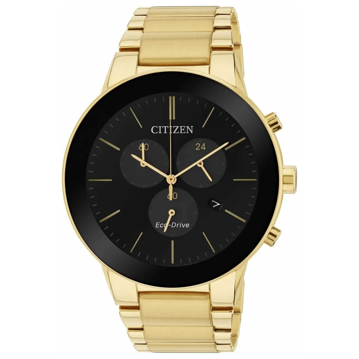 Front view of Citizen Eco-Drive Men's Solar Watch AT2242-55F