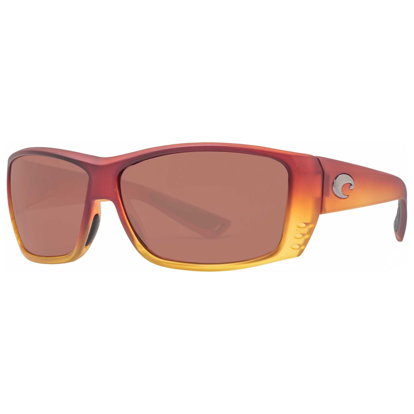 Front view of Costa del Mar Rectangular Men's Sunglasses AT67OCP
