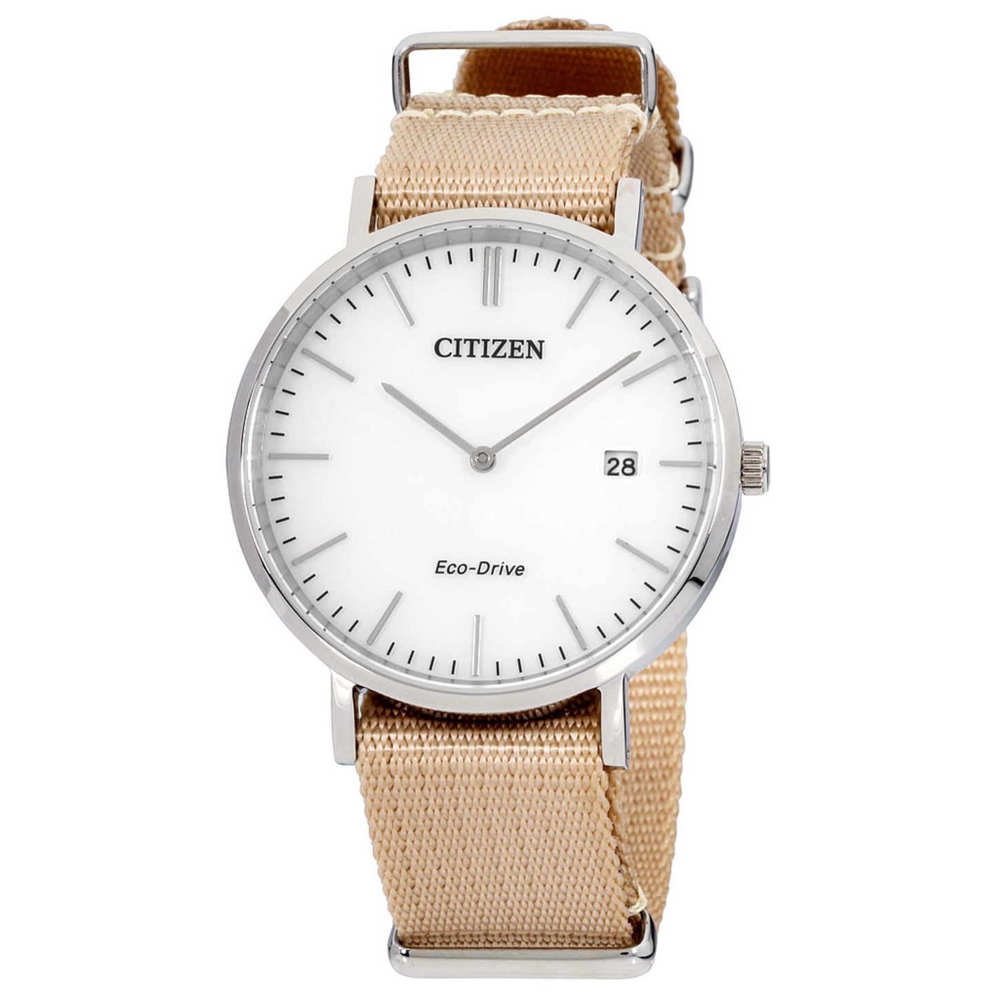 Front view of Citizen Eco-Drive Men's Solar Powered Quartz Eco-Drive Watch AU1080-20A
