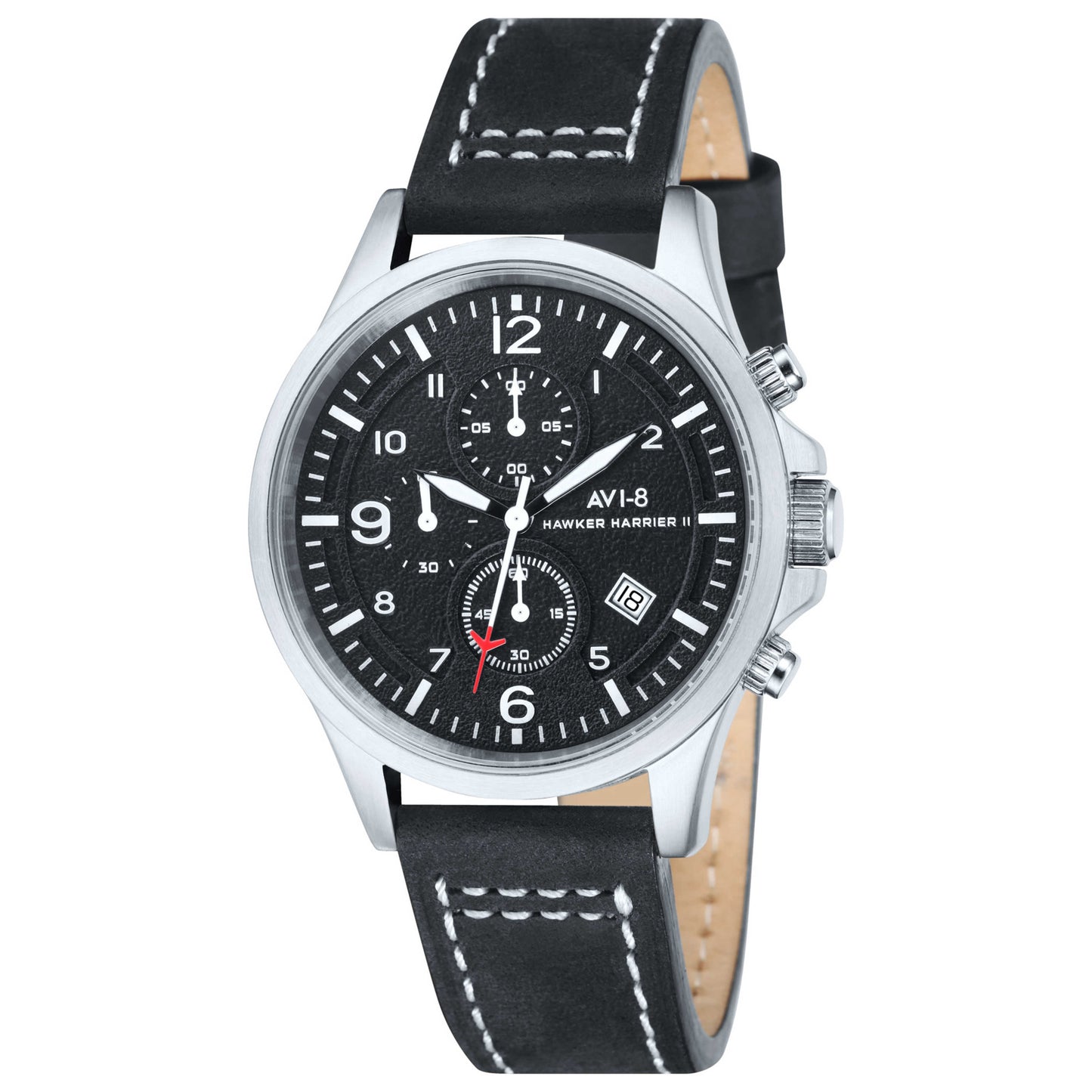 Front view of AVI-8 Hawker Men's Quartz Watch AV-4001-01