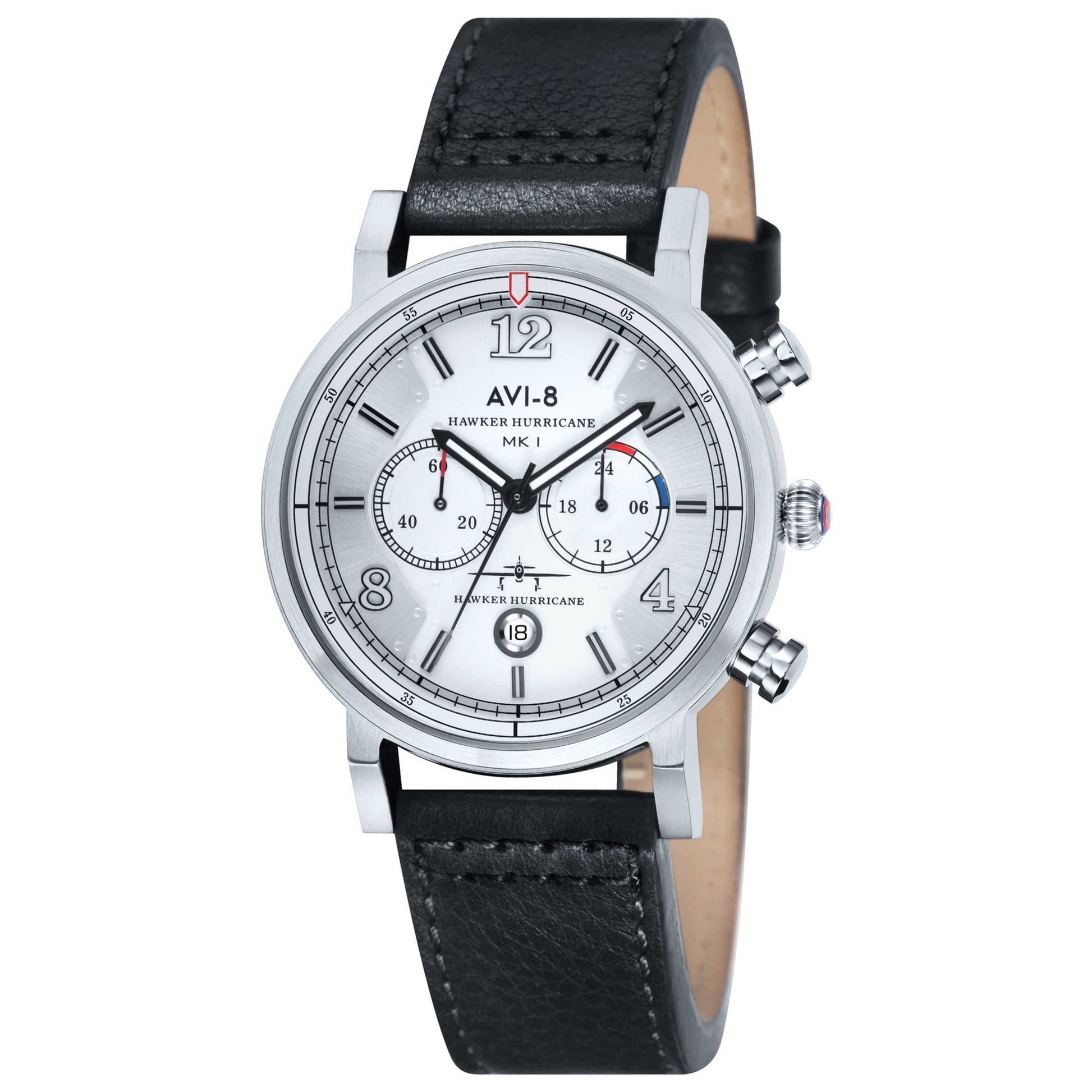 Front view of AVI-8 Hawker Men's Quartz Watch AV-4015-01