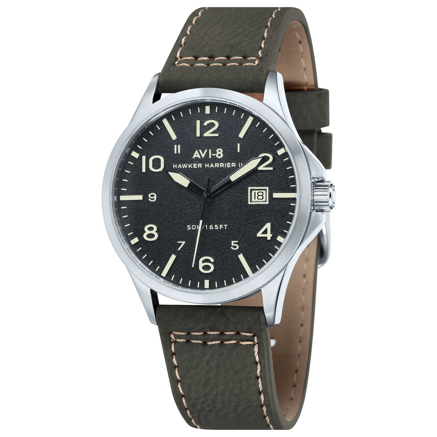 Front view of AVI-8 Hawker Men's Quartz Watch AV-4019-04