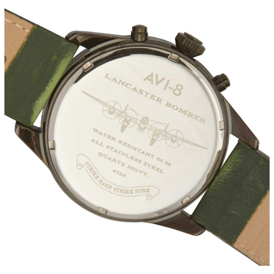 AVI-8 Lancaster Bomber Men's Japanese Quartz (Battery-Powered) Watch AV-4024-04 - Image #2