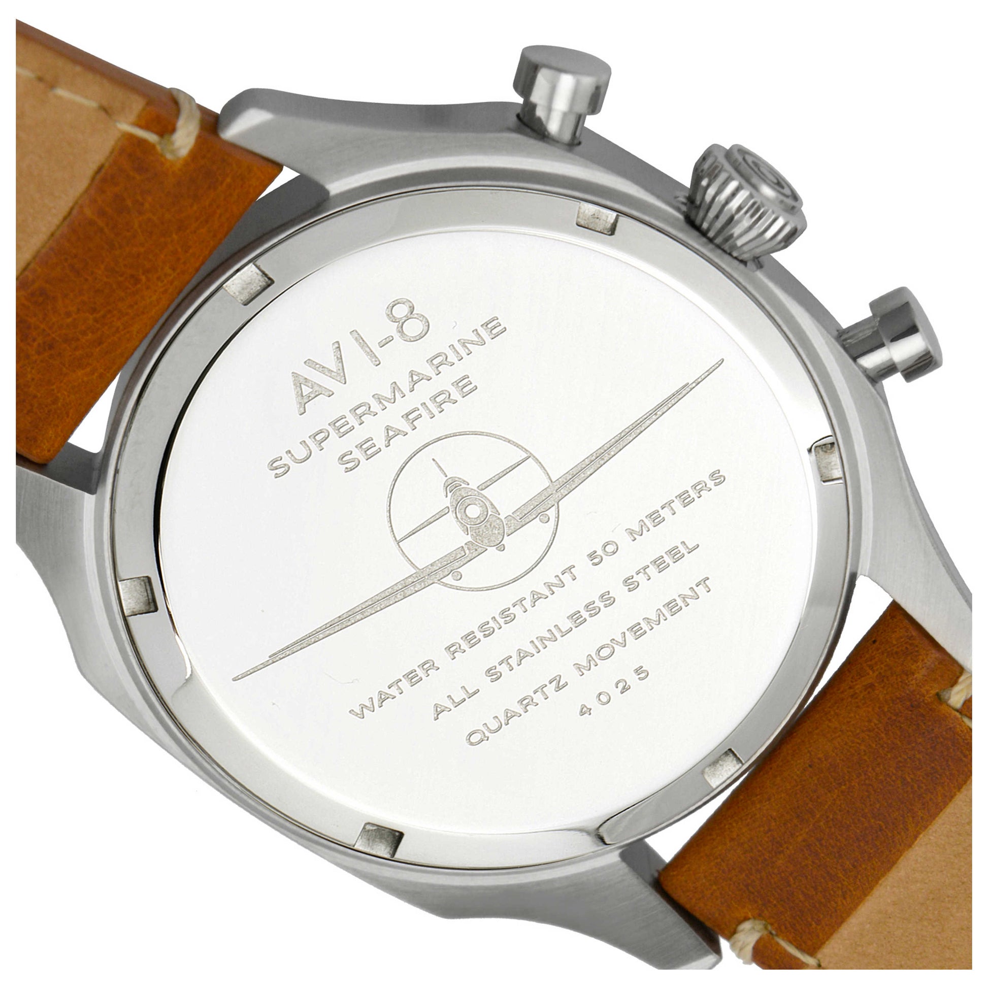 AVI-8 Supermarine Men's Japanese Quartz (Battery-Powered) Watch AV-4025-02J - Image #2