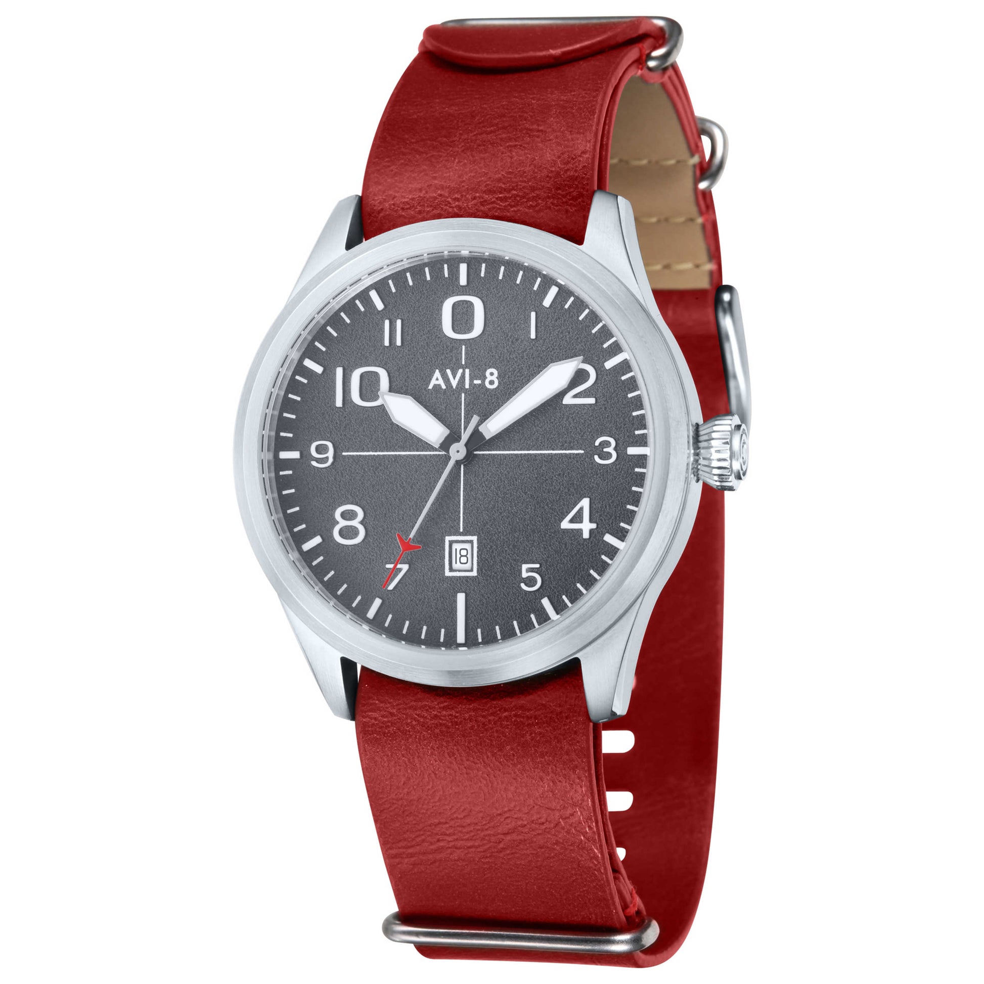 Front view of AVI-8 Flyboy Men's Quartz Watch AV-4028-03