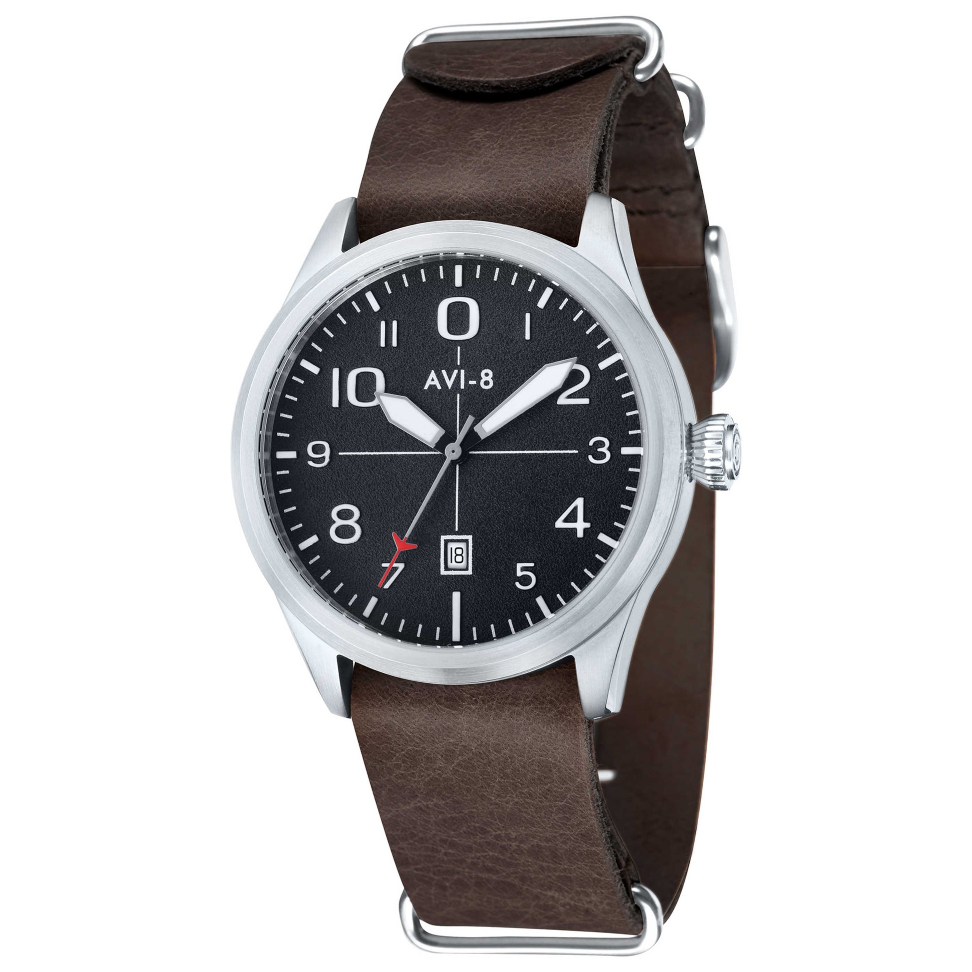 Front view of AVI-8 Flyboy Men's Quartz Watch AV-4028-07