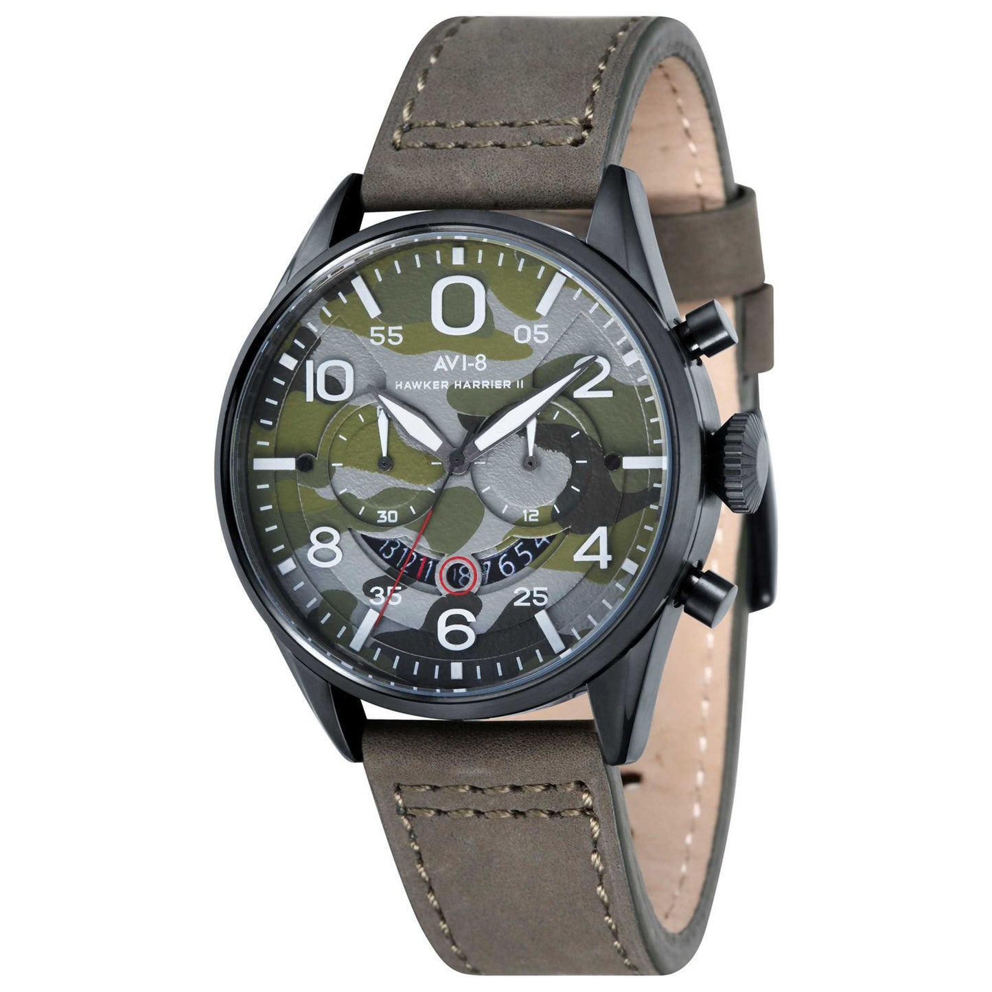 Front view of AVI-8 Hawker Men's Quartz Watch AV-4031-08