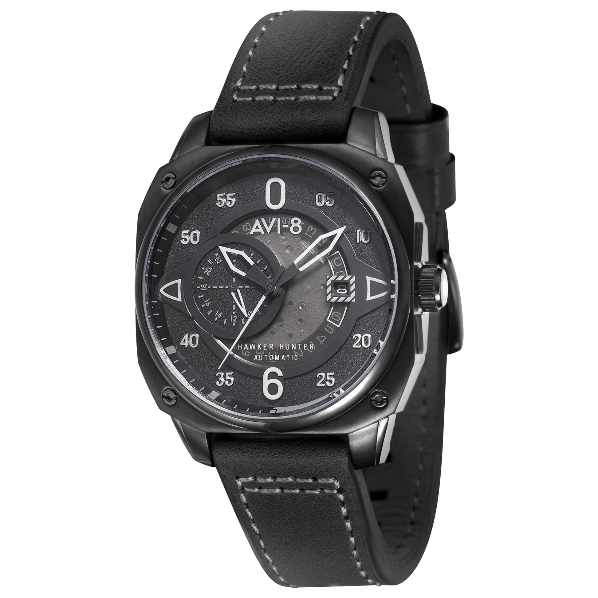 Front view of AVI-8 Hawker Men's Automatic Watch AV-4043-04