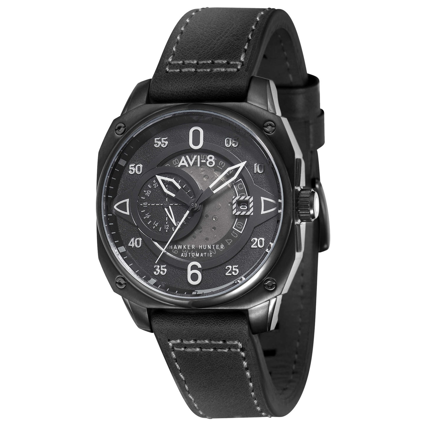 Front view of AVI-8 Hawker Men's Automatic Watch AV-4043-04