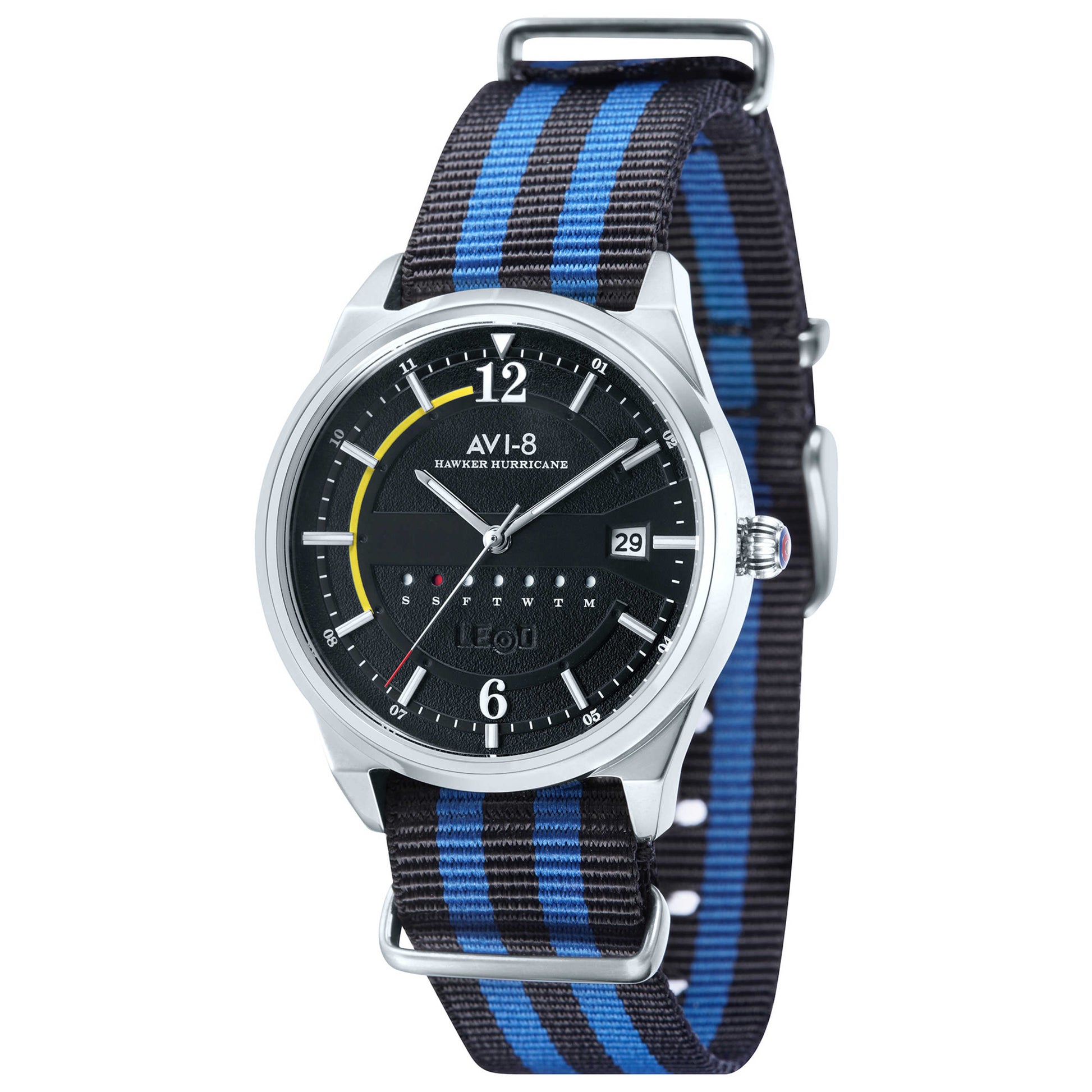 Front view of AVI-8 Hawker Men's Quartz Watch AV-4044-02