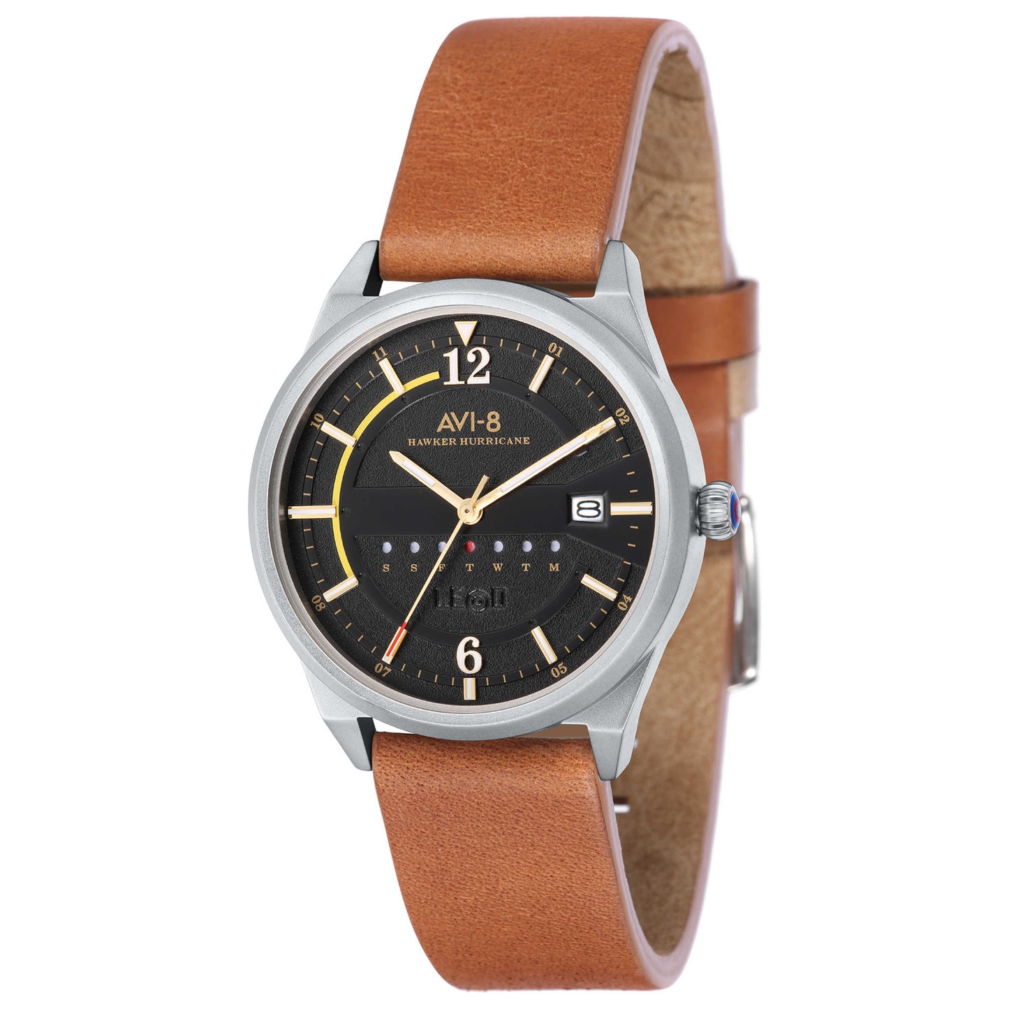Front view of AVI-8 Hawker Men's Quartz Watch AV-4044-07