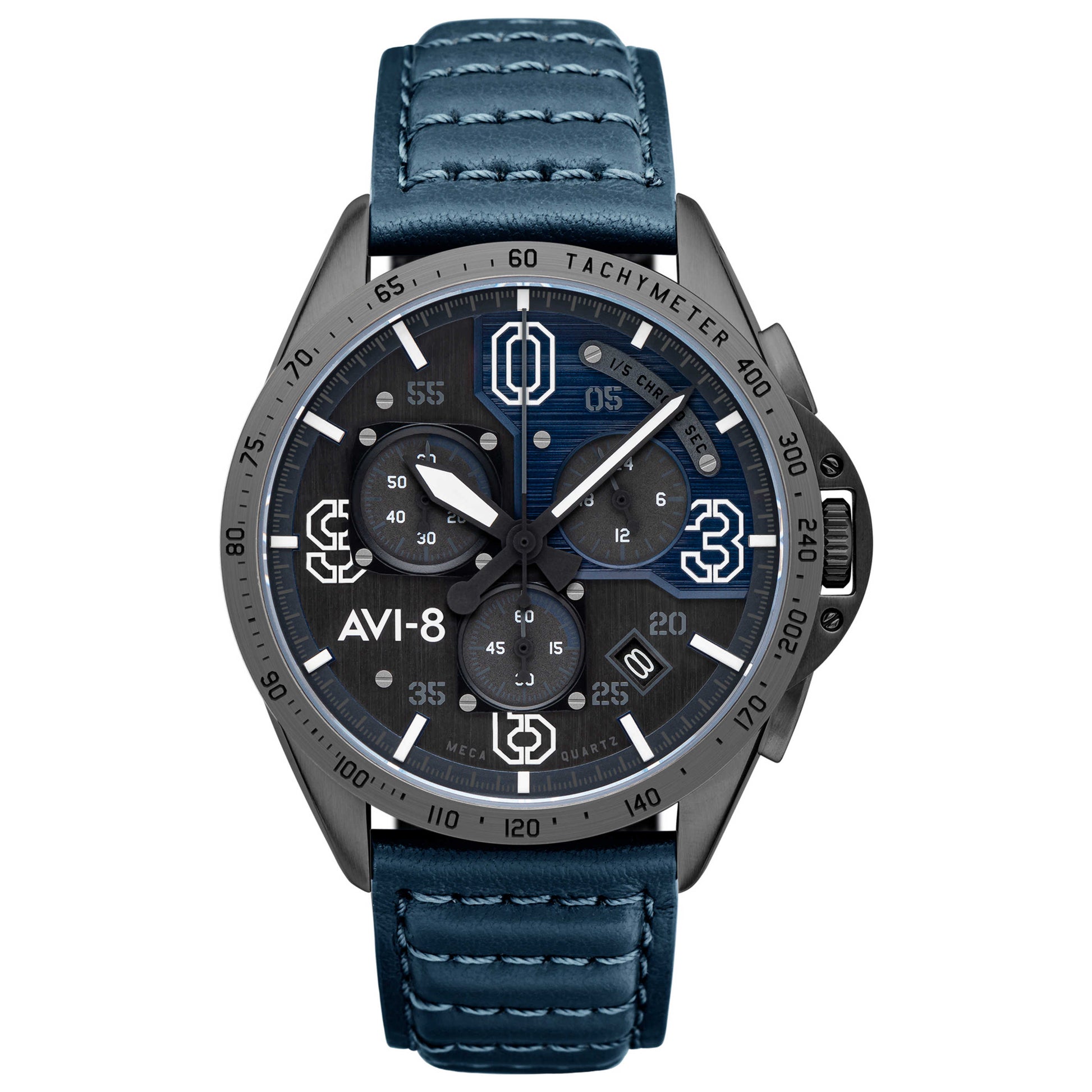 Front view of AVI-8 Blakeslee Men's Quartz Watch AV-4077-04