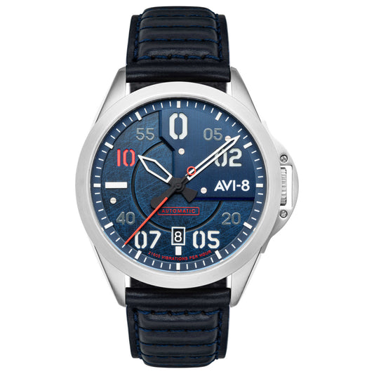 Front view of AVI-8 Hitchcock Men's Automatic Watch AV-4086-02