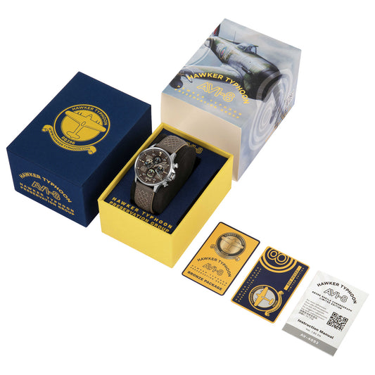 AVI-8 Typhoon RB396 Sheila Men's Quartz Watch AV-4093-06 - Image #6