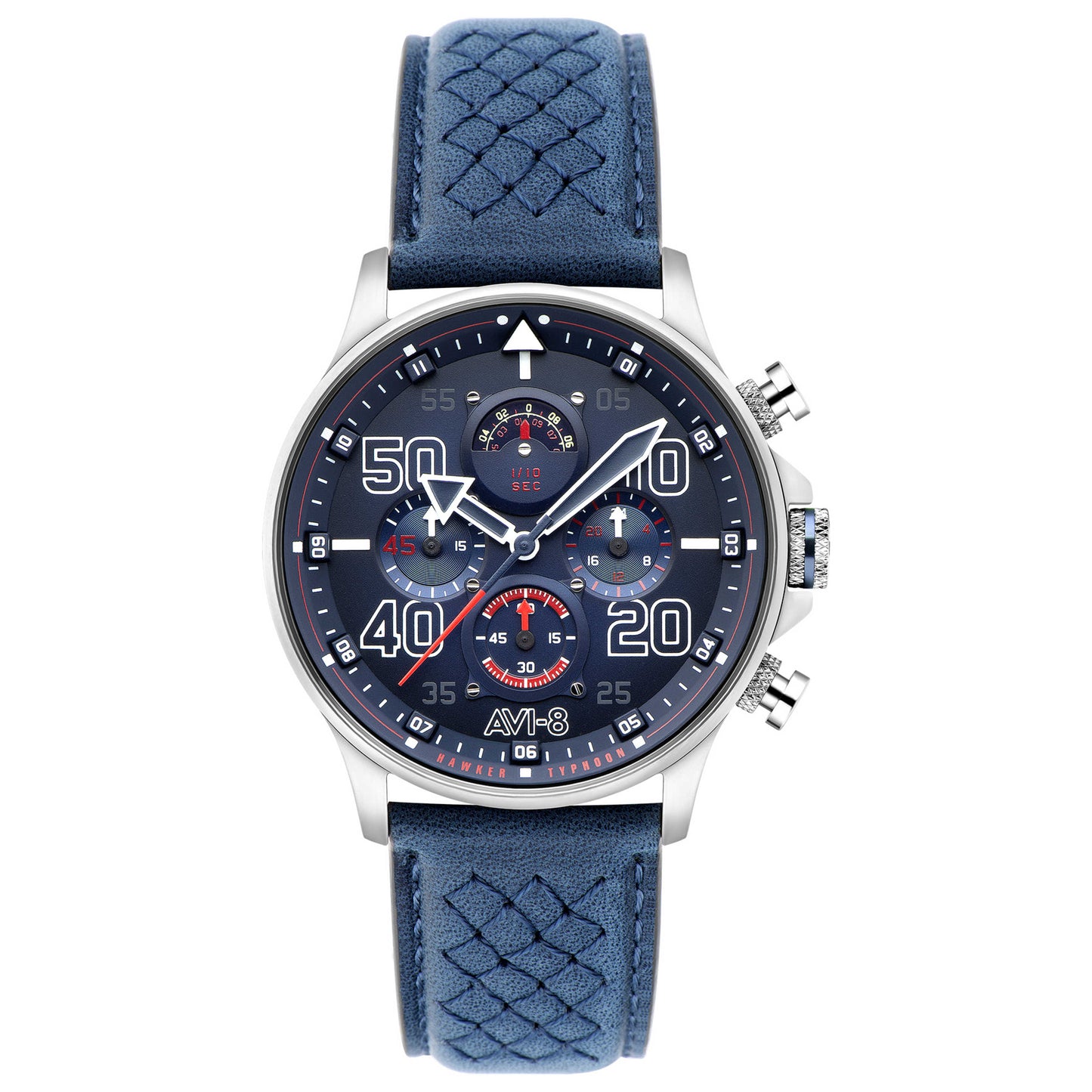 Front view of AVI-8 Typhoon RB396 Sheila Men's Quartz Watch AV-4093-07