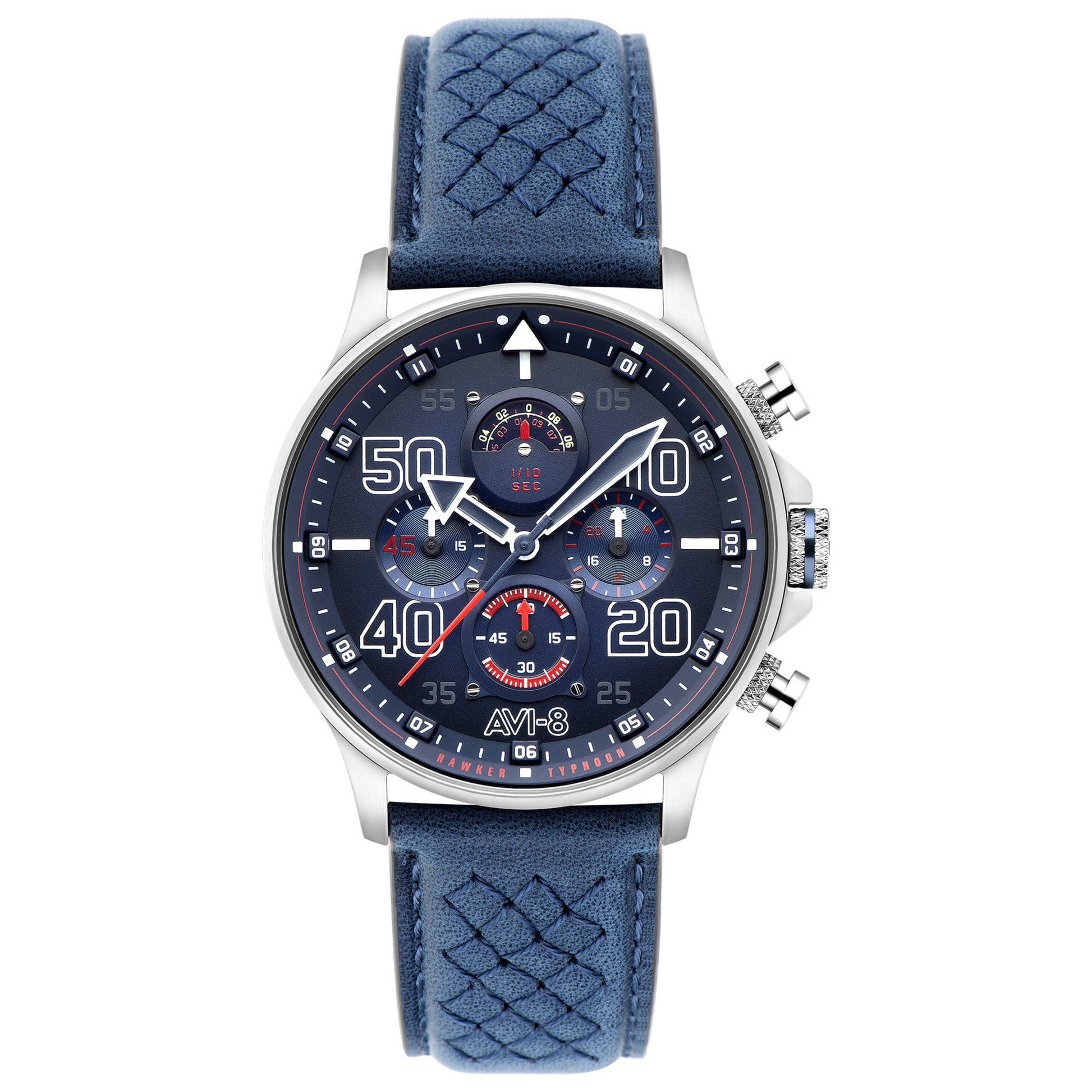 Front view of AVI-8 Typhoon RB396 Sheila Men's Quartz Watch AV-4093-07