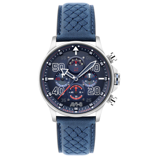 Front view of AVI-8 Typhoon RB396 Sheila Men's Quartz Watch AV-4093-07