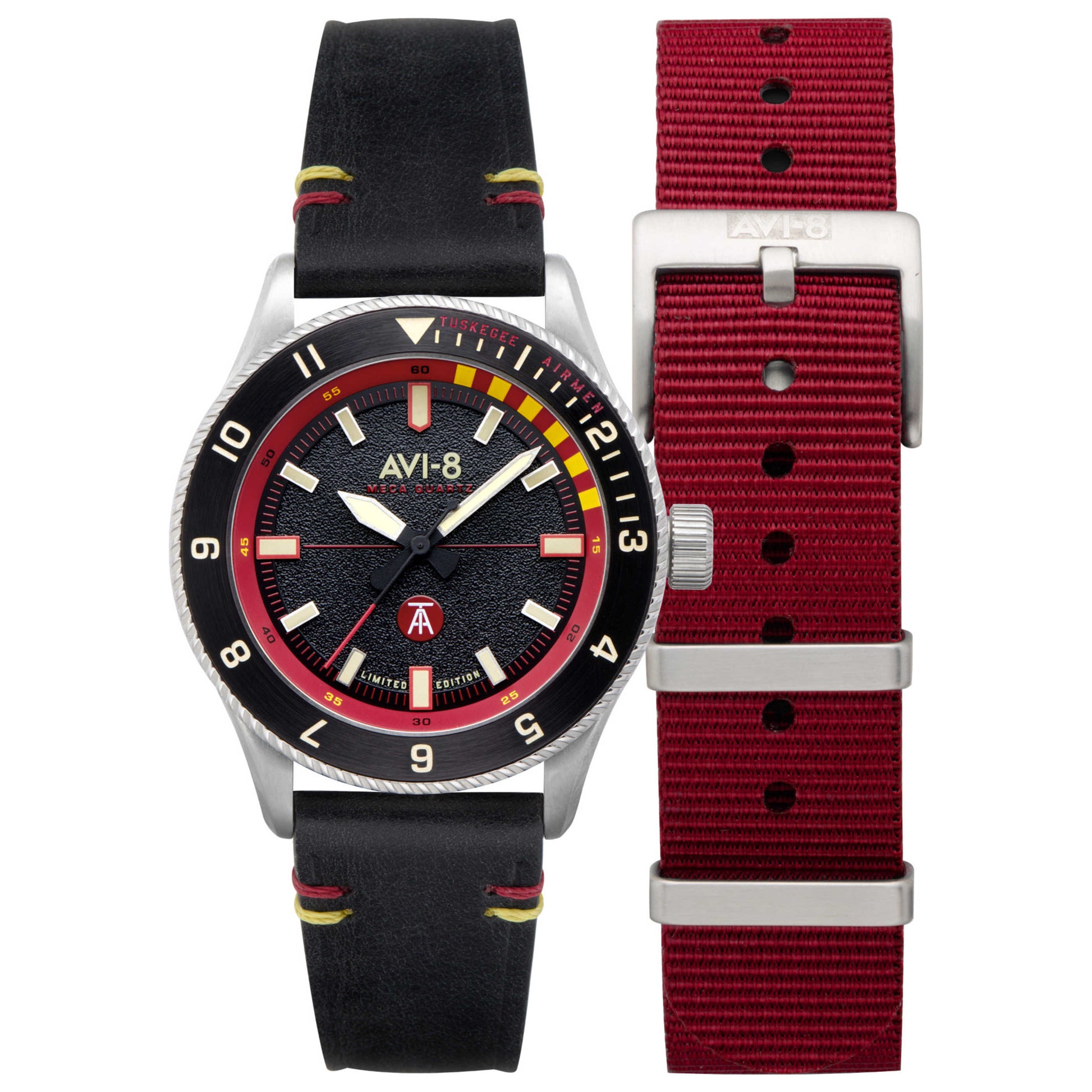 AVI-8 Tuskegee Airmen Men's Quartz Watch AV-4103-01 - Image #5