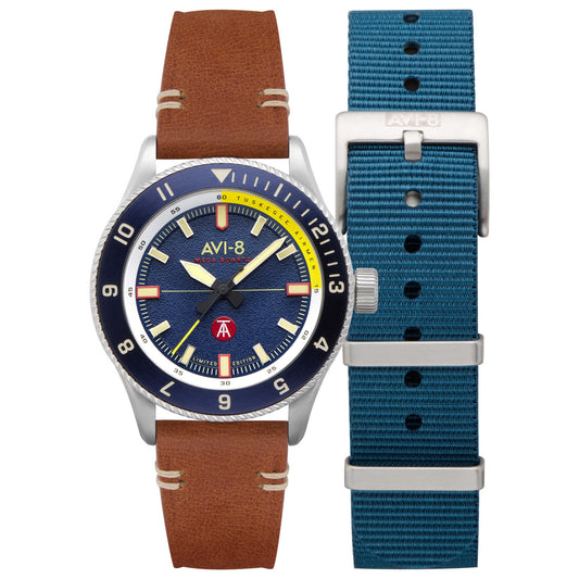 AVI-8 Tuskegee Airmen Men's Quartz Watch AV-4103-02 - Image #5